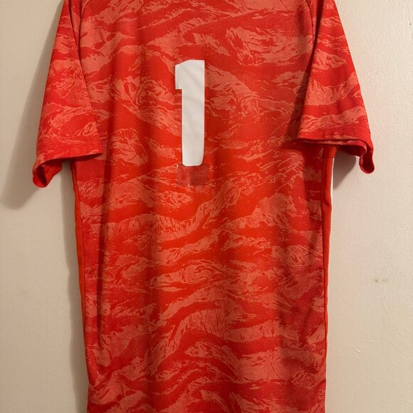 Adidas1 Soccer Jersey Size L Athletic Shirt Climacool Short Sleeve Pre-Owned - Picture 3 of 3